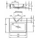 Умывальник FIT Jacob Delafon 60x48 (бел) E1188-X6-00